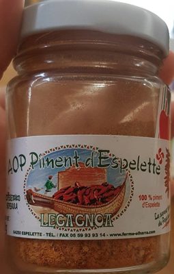 Piment D Espelette En Poudre Aoc - 3760119110010