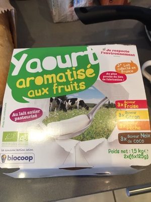 Yaourt aromatisés aux Fruits - 3760121212269