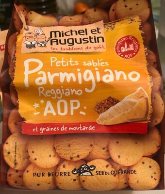 Petits sablés Parmigiano Reggiano AOP - 3760122961821