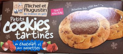 Petits cookies tartinés au chocolat et aux noisettes - 3760122964488