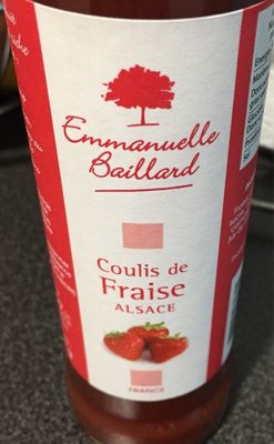 Coulis de fraise Alsace - 3760125980645