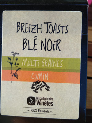 Breizh Toasts Blé noir - 3760133530375