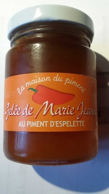 Gelée de Marie Jeanne au piment d'Espelette - 3760141020028