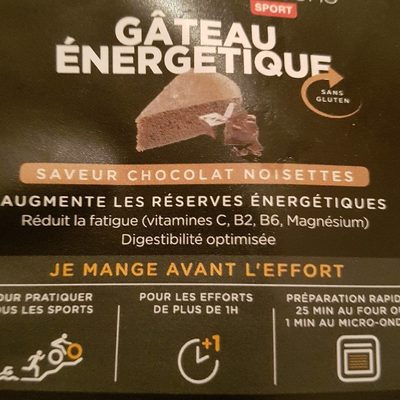 Gâteau énergétique - 3760145411334