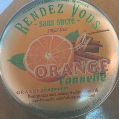 Bonbons orange cannelle - 3760157741597