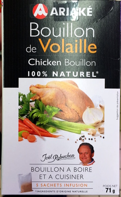 Bouillon de volaille à boire et à cuisiner 100% naturel - 3760169640048