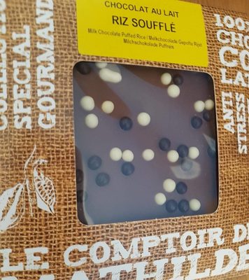 Chocolat au lait riz soufflé - 3760170091983