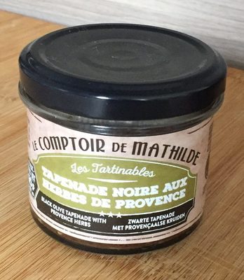 Tapenade noire aux herbes de provence - 3760170092690