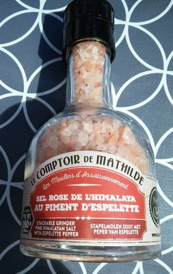 Sel Rose de l'Himalaya au piment d'Espelette - 3760170092867