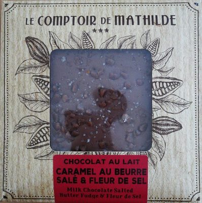 Chocolat au lait Caramel& Fleur de sel - 3760170095820