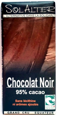Chocolat Noir 95% de Cacao - Grand Cru - Équateur - 3760170550404