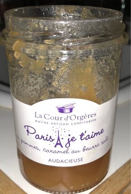 Confiture Paris Je T'aime - Pomme, Caramel Au Beurre Salé - 3760194180618