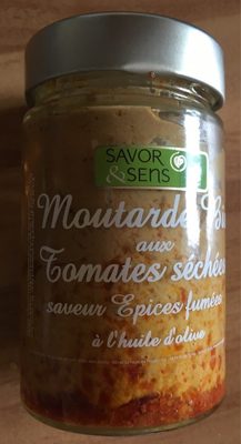 Moutarde Bio Tomates Séchées - 3760194204550