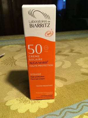 Crème solaire Alga Maris - 3760211480042