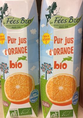 Pur jus d'orange Bio - 3760224570303