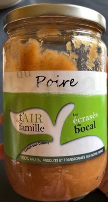 Purée de poire - 3760230730111