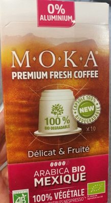 café Arabica bio Mexique - 3760264900009