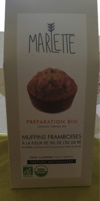 Muffins framboises a la fleur de sel de l'ile de ré - 3770002297438
