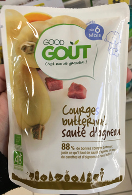 Courges butternut sauté d'agneau - 3770002327050