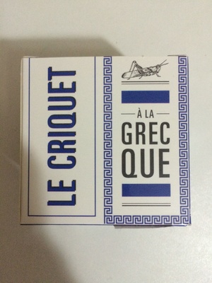 Le Criquet à la Grecque - 3770004159178