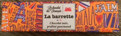 La barrette Chocolat noir praliné - 3770005306441