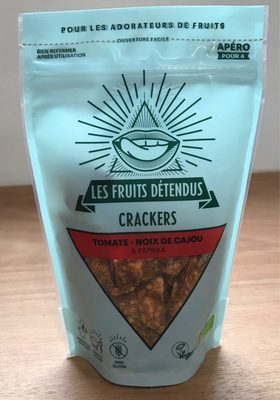 Crackers Tomate, Noix de Cajou et Paprika - 3770006003158