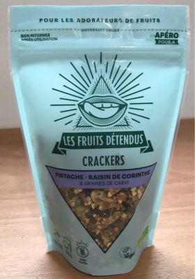 Crackers Pistache, Raisin de corinthe et graines de carvi - 3770006003165