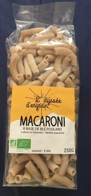 Macaroni à base de blé Poulard - 37700072