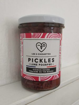 Pickles Oignon Rouge Et Vinaigre De Vin Rouge - 3770007341075
