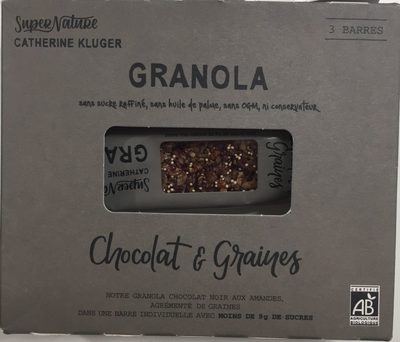 Granola chocolat et graines - 3770007543257