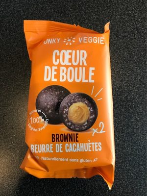 Coeur de boule brownie beurre de cacahuètes - 3770008009127