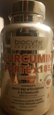 Biocyte Longevity Curcumin Forte X185 - 3770008244085