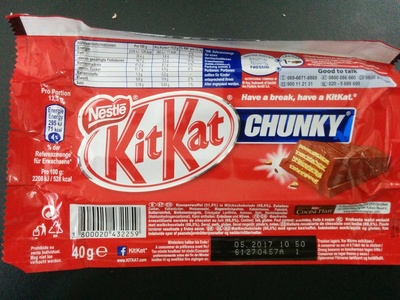KitKat Chunky - 3800020432259