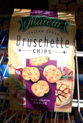 Italian Style Bruschette Chips Slow Roasted Garlic - 3800205872771