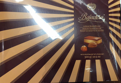KRAŠ Bajadera NOUGAT AUX NOISETTES ET AMANDES - 3850102230051