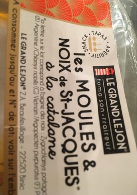 Moules et noix de st jacques à la catalane - 39648044