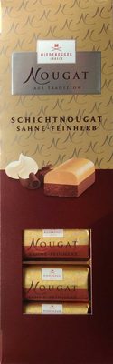 Schichtnougat Sahne feinherb - 4000161210436