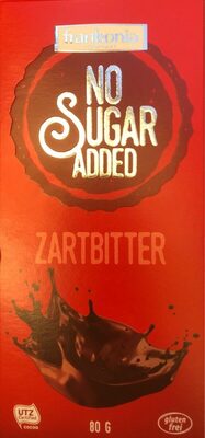 Zartbitter no sugar added - 4000194240295