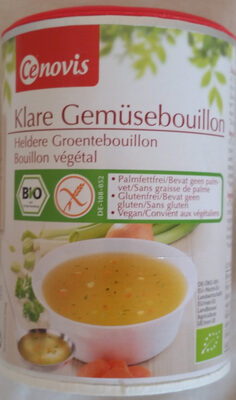 Klare Gemüsebouillon mit 15,5 % Gemüse - 4000345072768