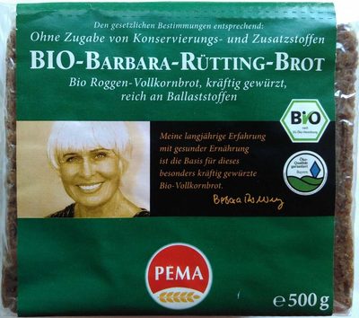 Pema Bio Gewürz Brot nach Barbara Rütting 500G - 4000358051217
