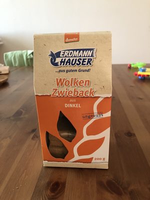 Wolken Zwieback aus Dinkel - 4000381071978