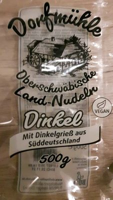 Oberschwäbische Land-Nudeln Dinkel - 4000398255101