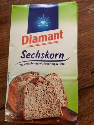 Diamant Sechskorn Backmischung mit Sauerteig & Hefe 500G - 4000406003229