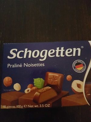 Schokolade nugat 100g Tafel Schogetten - 4000415851705