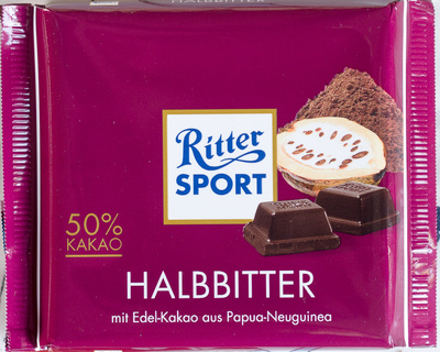 Ritter Sport Halbbitter - 4000417020000