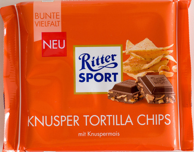 Ritter Sport Knusper Tortilla Chips - 4000417218001