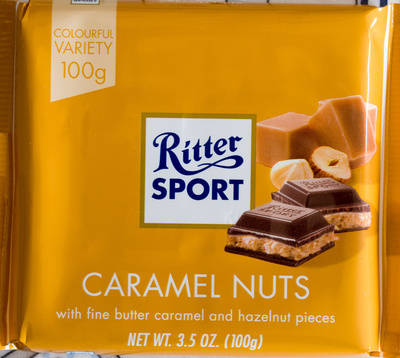 Ritter Sport Caramel Noisettes - 4000417242006