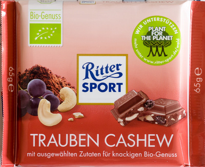 Ritter Sport Trauben Cashew - 4000417752000