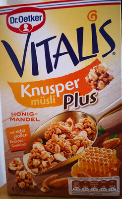 Vitalis Knusper Müsli Plus Honig Mandel - 4000521004583