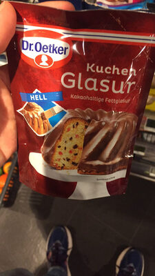 Dr. Oetker Kuchen Glasur Hell - 4000521006884